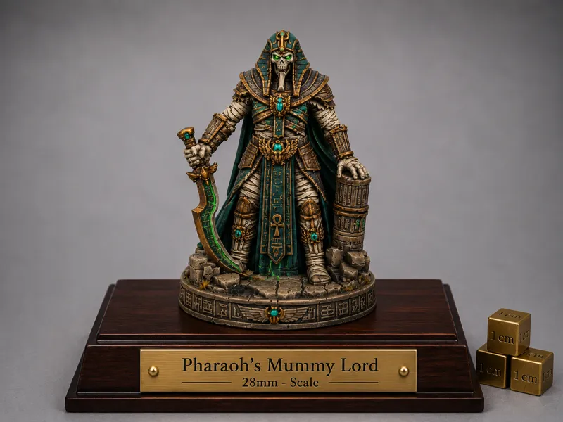 Pharaoh's Mummy Lord Miniature