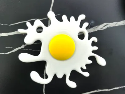 Fried Egg - Magnetic Version