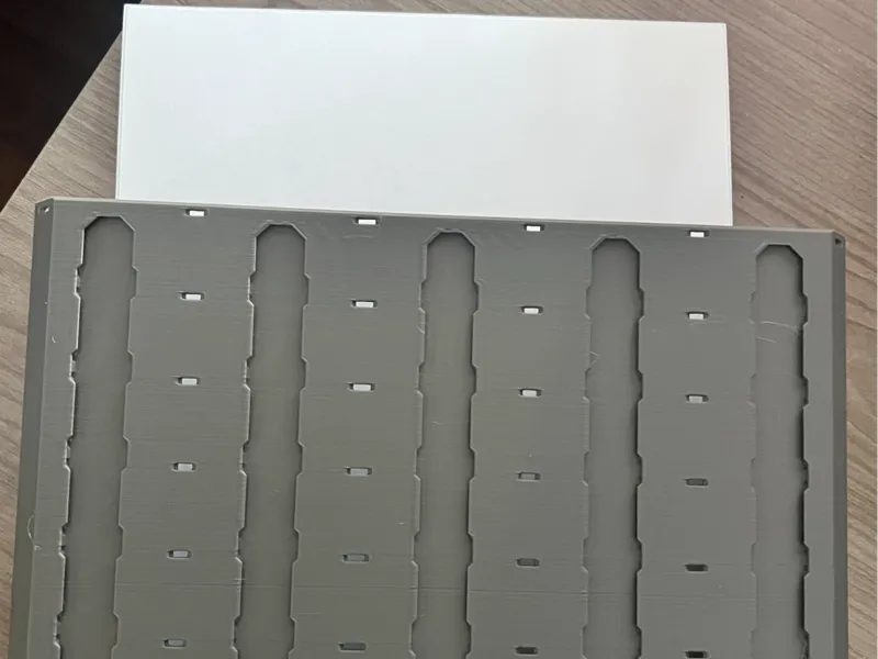 Multiboard Multibin 5x1x4 for Holding 8.5x11 paper