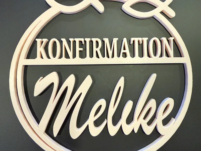 Konfirmations Deko für Auf Die Torte