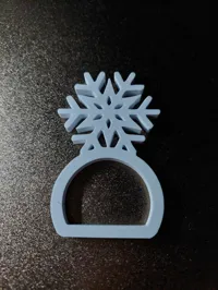 Porte-serviettes de table Flocon de neige — photo 3