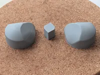 Two Halves No Support - 0.08mm layer, 4 walls, 98% infill