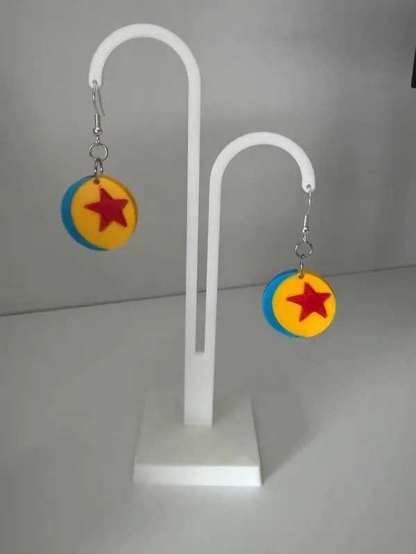 Toy Story Inspired Ball Earrings view 2