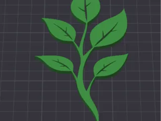 plante feuille 2d