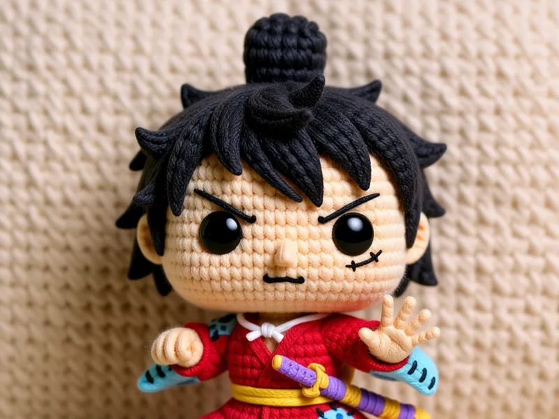 Luffy knitted