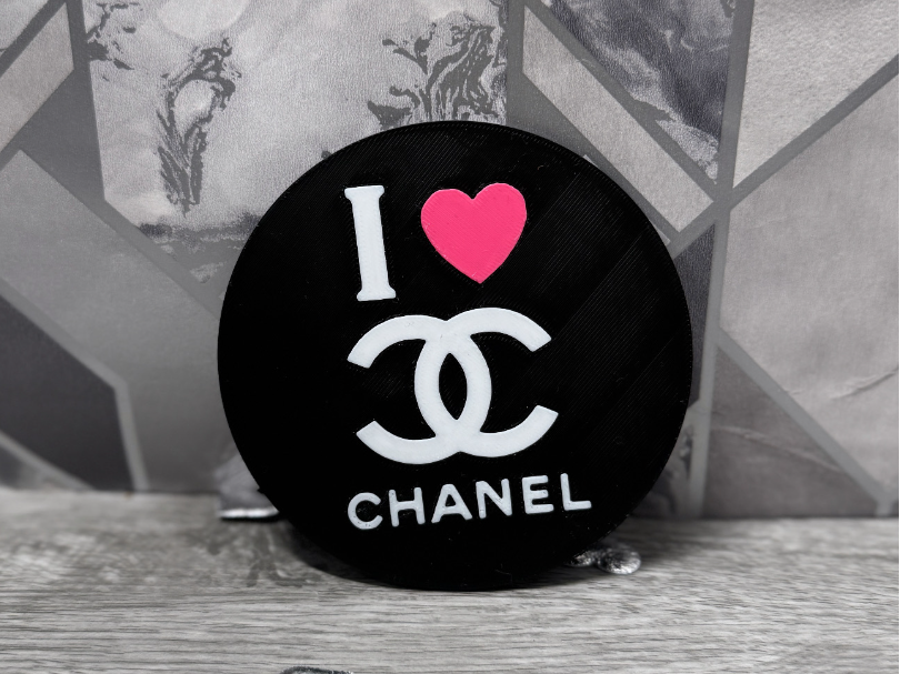 I Love Chanel Coaster | Modern | Home Decor