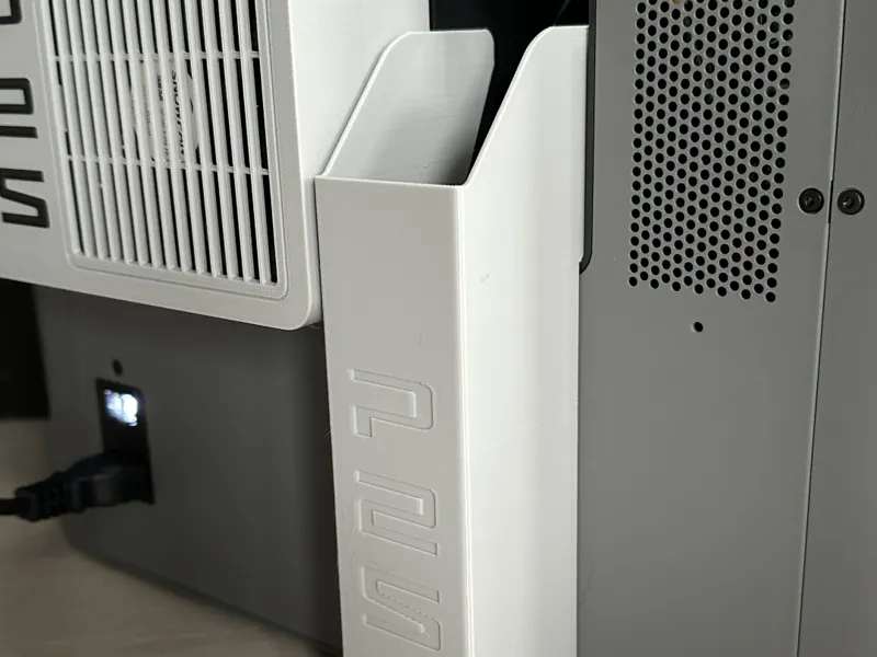 P2S narrow slim purge poop bin - fits exhaust fan