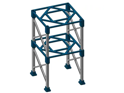 Lightweight Modular Shoe Rack