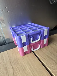 0.2mm layer, 4 walls, 15% infill - Gridfinity StorageBox 4x4