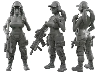 Female action figure