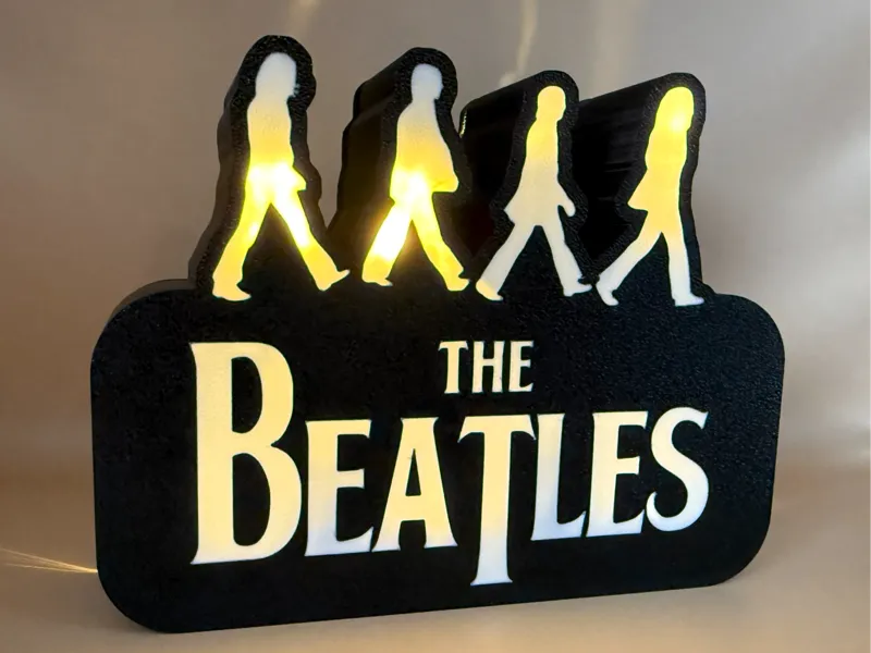 Beatles Decor - Lightbox