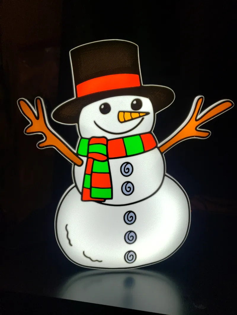 Frosty The Snowman Lightbox