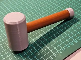 small hammer / 3D-Printed Small Mallet 列印小鎚