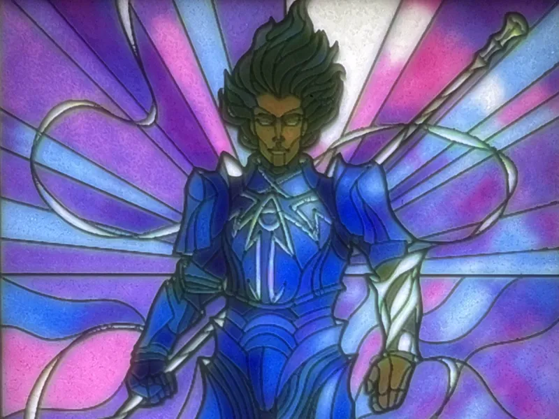 Windrunner Stained Glass Lithophane Stormlight