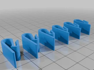 Simple Spool Filament Clip