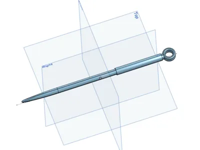 Yor's Weapon Hairpin from Spy Family