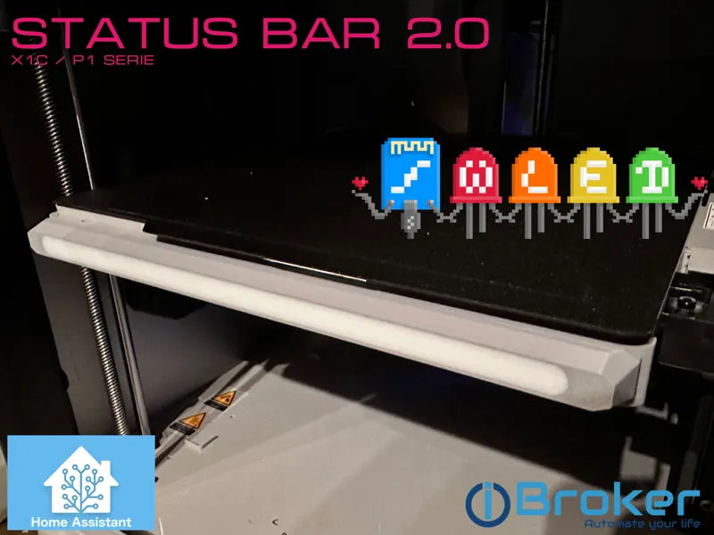 Staus Bar 2.0 X1C / P1 Serie