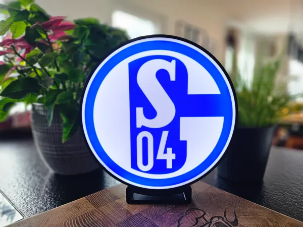Caisson lumineux FC Schalke 04