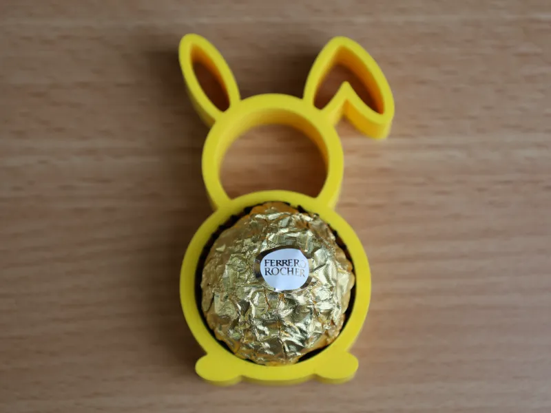 Deko Osterhase mit Schlappohr für Ferrero Rocher