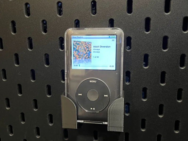 iPod Classic Skadis Mount 