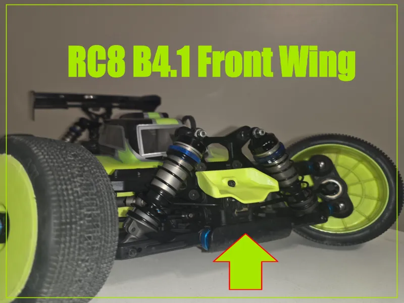 Team Associated RC8 B4.1 Front Wing