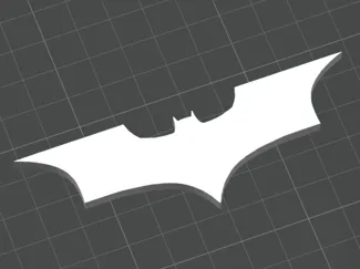 Batman Logo - Batman Begins & Dark Knight Symbol 