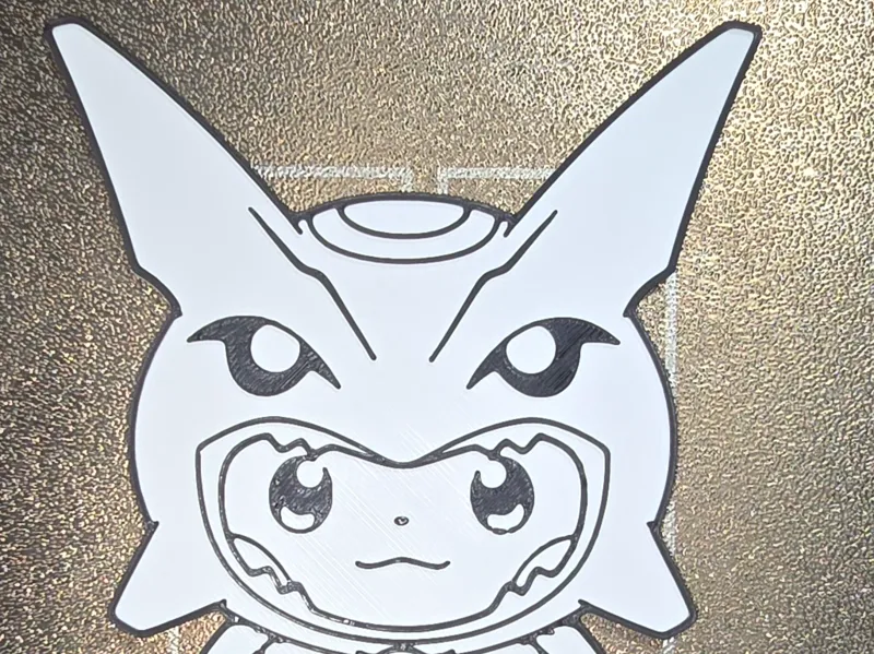 Poncho Pikachu Rayquaza Coloring Panel