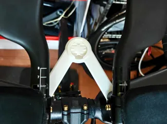 Aero cockpit TT Handlebar computer mount