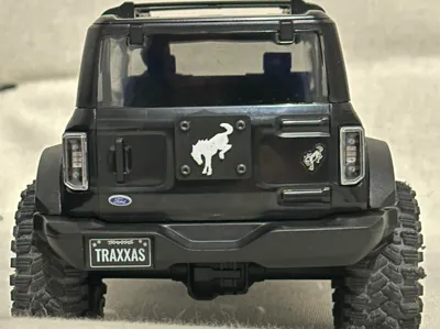 TRX4M Bronco Spare tire removal plate