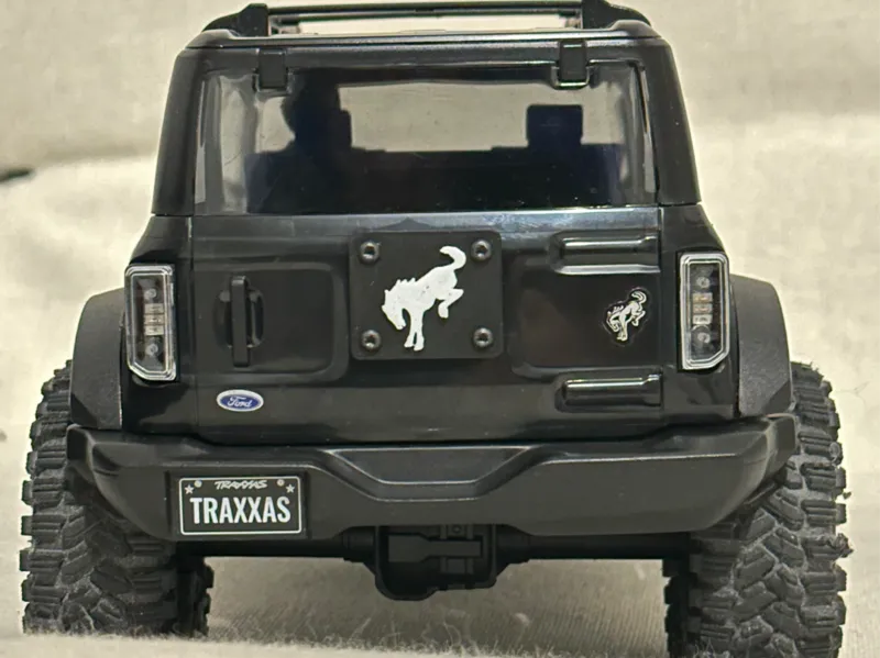 TRX4M Bronco Spare tire removal plate