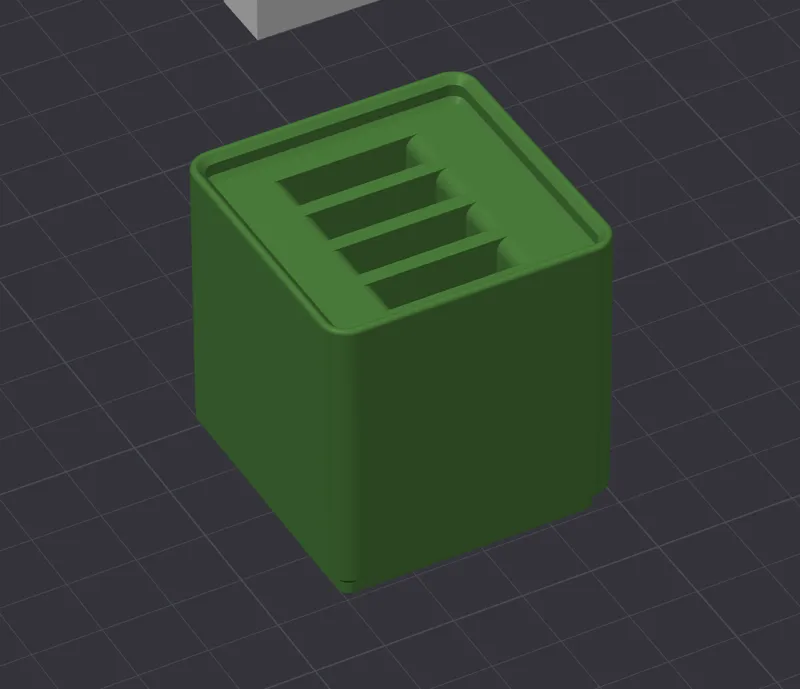 Gridfinity print scraper holder