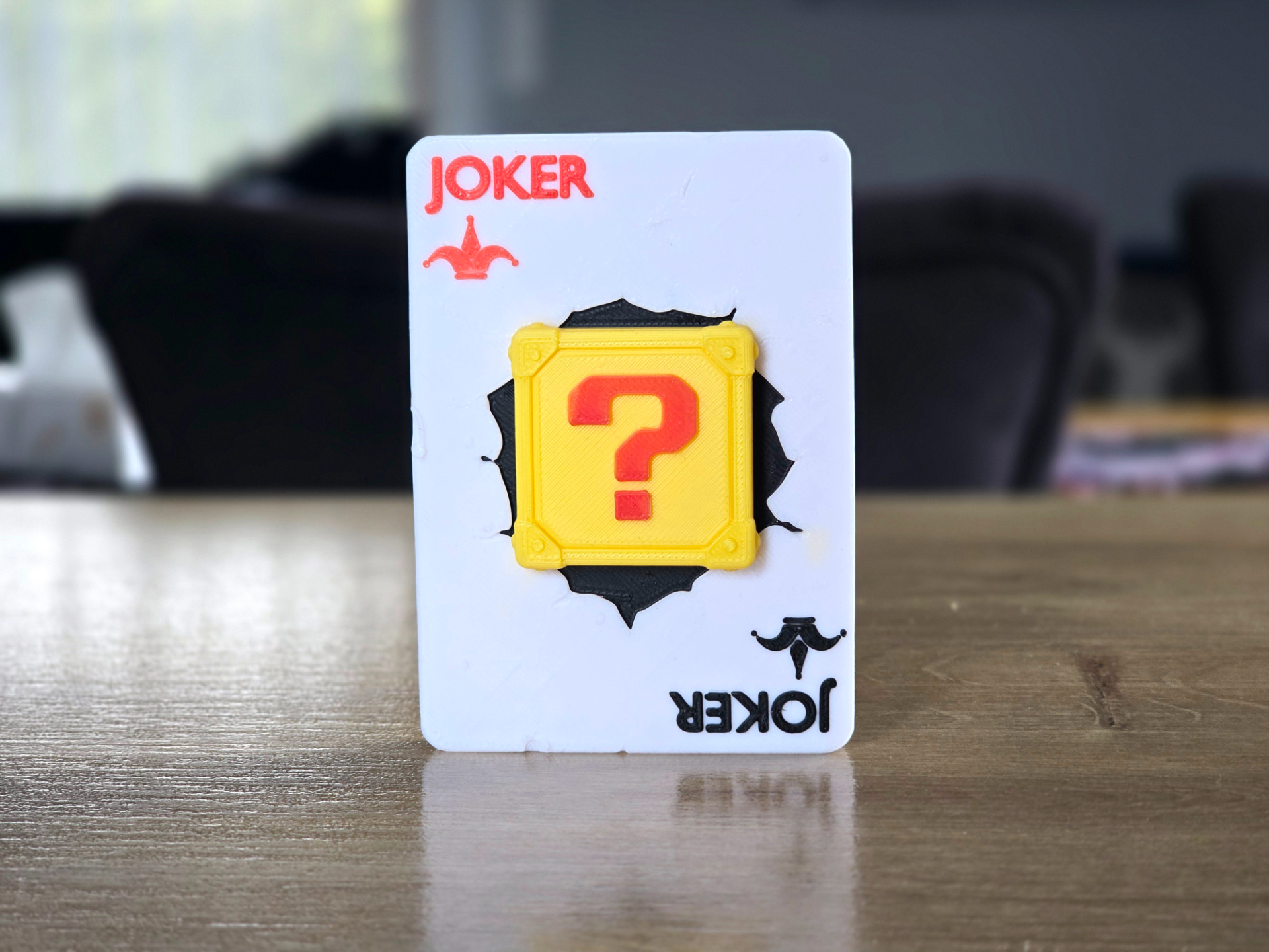 Joker Mystery box Mario Bros Card
