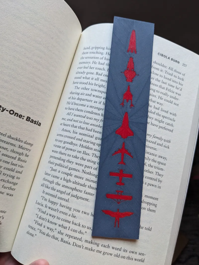 The Expanse Evolution of Flight Bookmark