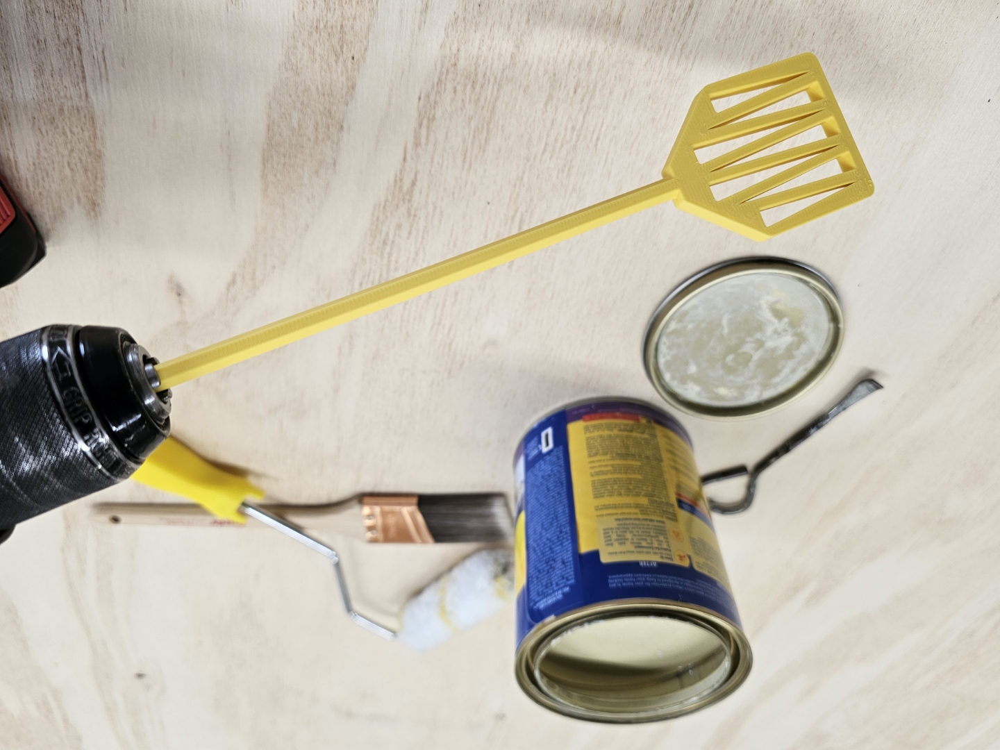 Miniatura 2 do modelo 3D Drill Mixer Stirrer