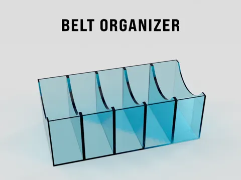 Organizador: Belt Organizer with Dividers — referencia de MakerWorld