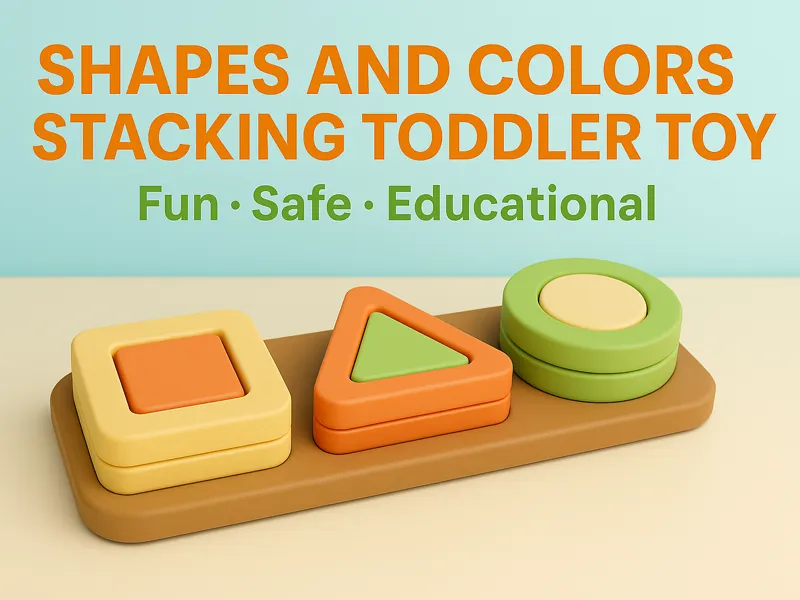 Shapes Stack & Sort  Toddler Toy