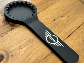 R53 Mini Cooper window nut removal tool