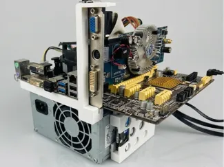 PSU Bench Frame ITX - mATX con supporto HDD/SSD 