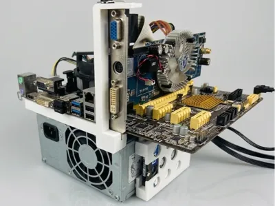 PSU Bench Frame ITX - mATX con supporto HDD/SSD 