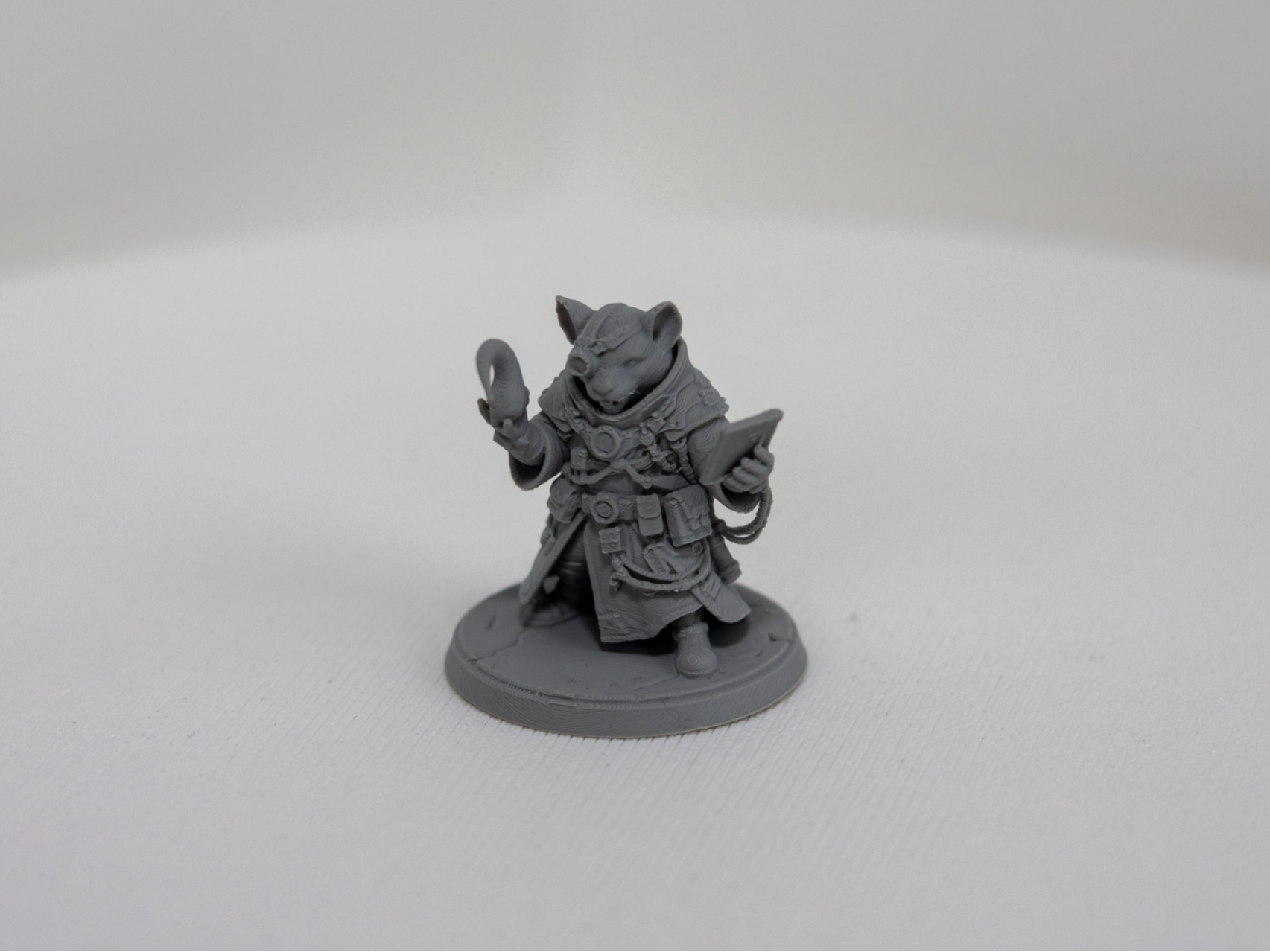 Sci-Fi Miniature: Rat Technowizard