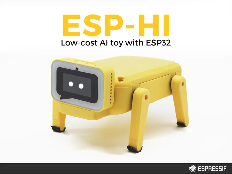 ESP-Hi：ESP32-C3  超低成本AI机器狗