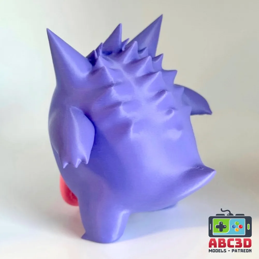 Modelo Pokémon Gengar; Sem AMS Necessário - Impressão Dividida por ...