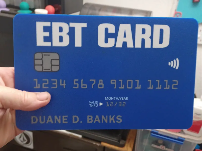 PRANK GIANT EBT TAP TO PAY CREDIT CARD (AMS)