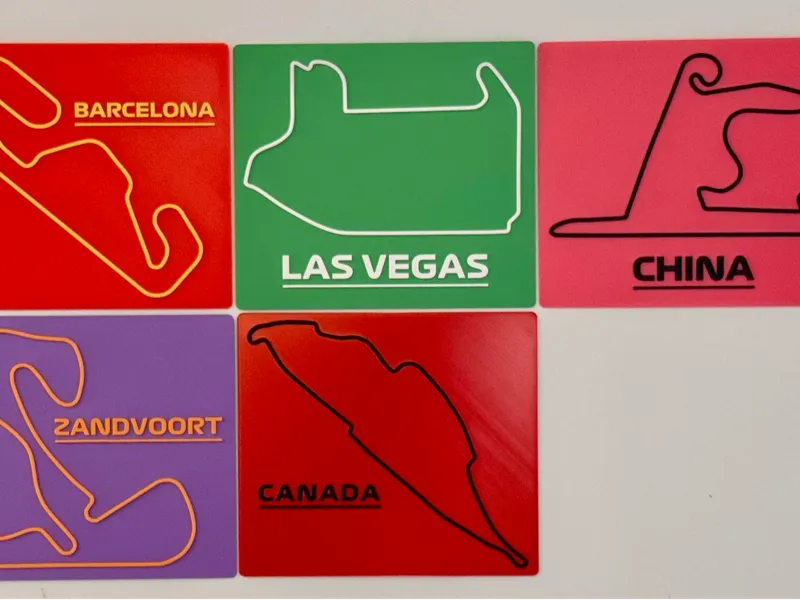 Formula 1 Track Pack (Wall Art / Poster) 