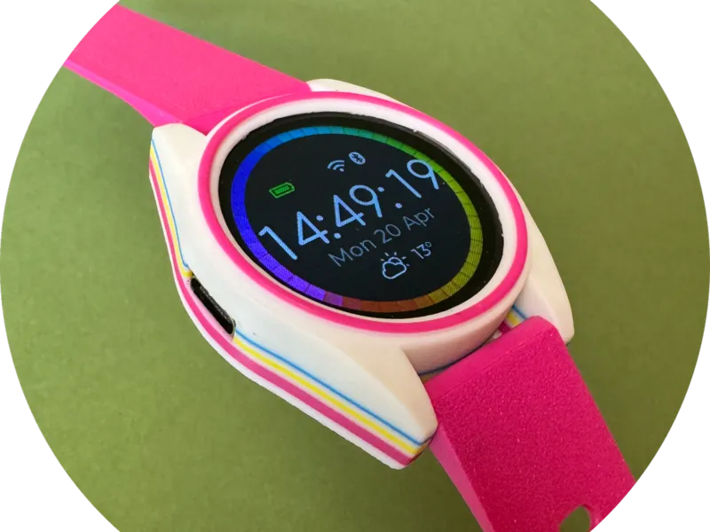Qwatch - Neon Case