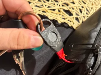 Quick release keychain 