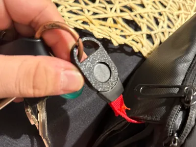 Quick release keychain 