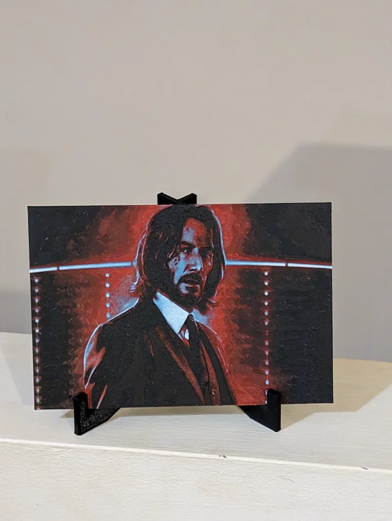 John Wick/Keanu Reeves - HueForge