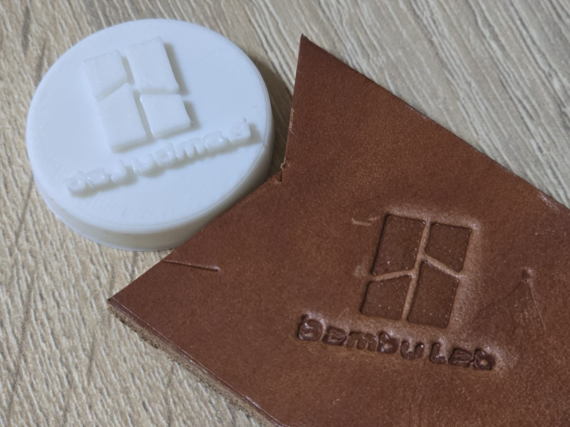 Bambulab leather stamp