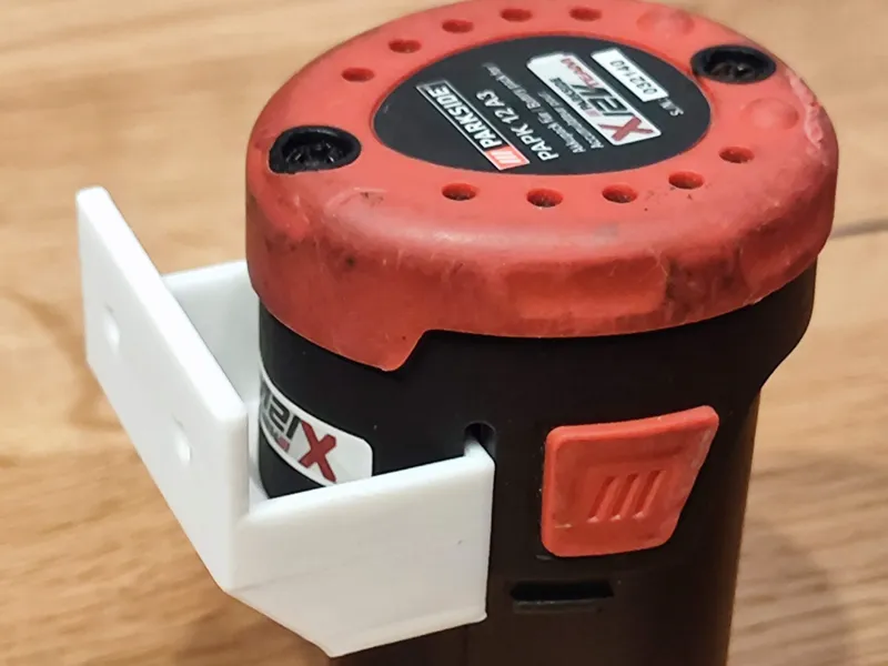 Parkside 12v Team battery hanger bracket